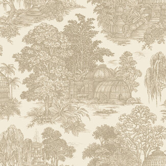 Dutch Wallcoverings Dutch Wallcoverings - FC Tales of the Manor - Blenheim Cream - 91973