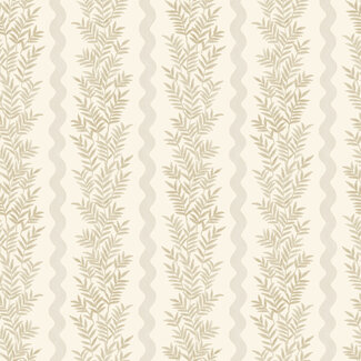 Dutch Wallcoverings Dutch Wallcoverings - FC Tales of the Manor - Pipkin Stripe Natural - 91982