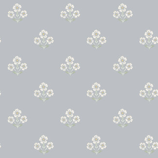 Dutch Wallcoverings Dutch Wallcoverings - FC Tales of the Manor - Isadora Blue - 91992