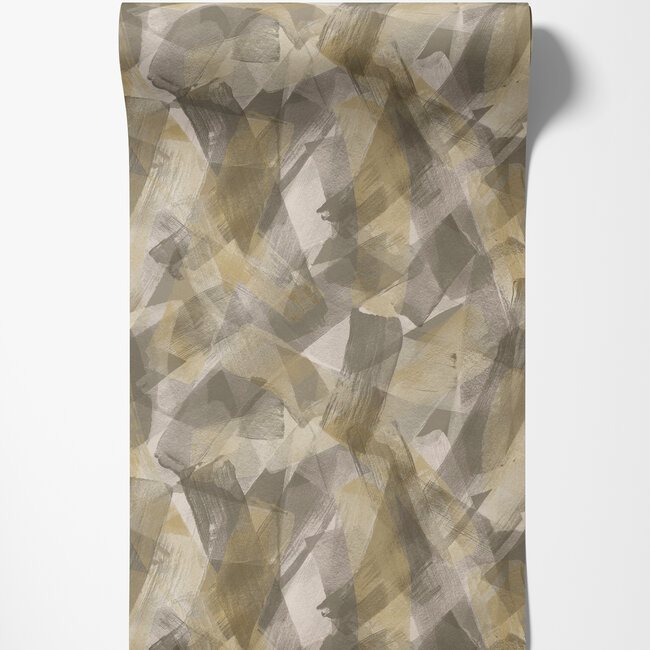 Dutch Wallcoverings Dutch Wallcoverings - FC Arabesque- Artistry Charc/bronze - Vliesbehang - 10m x 53cm - 36320