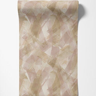 Dutch Wallcoverings Dutch Wallcoverings - FC Arabesque- Artistry Blush Coral - 36321