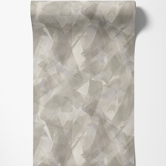 Dutch Wallcoverings Dutch Wallcoverings - FC Arabesque- Artistry Grey Dove - 36323