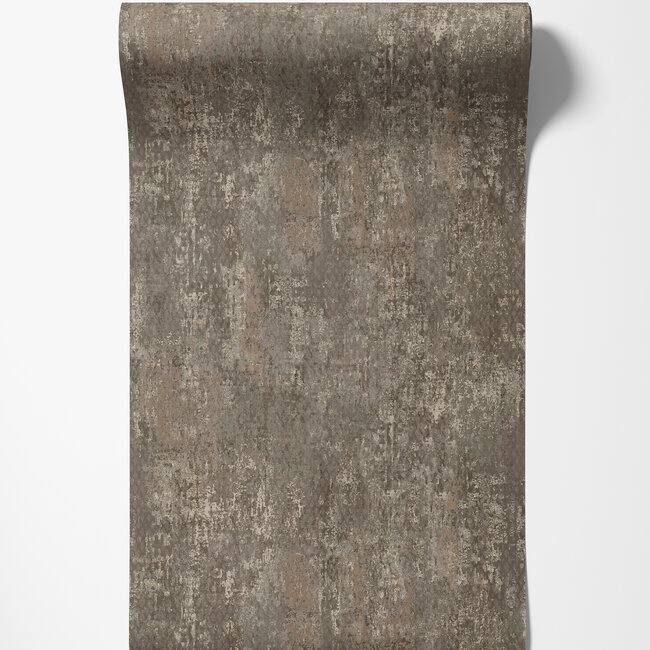 Dutch Wallcoverings Dutch Wallcoverings - FC Arabesque- Austin Mocha - Vliesbehang - 10m x 53cm - 36337