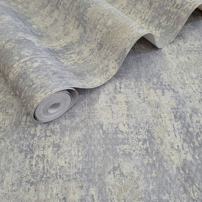 Dutch Wallcoverings Dutch Wallcoverings - FC Arabesque- Austin Blue - Vliesbehang - 10m x 53cm - 36338