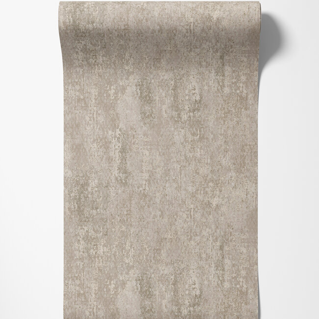 Dutch Wallcoverings Dutch Wallcoverings - FC Arabesque- Austin taupe - Vliesbehang - 10m x 53cm - 36339