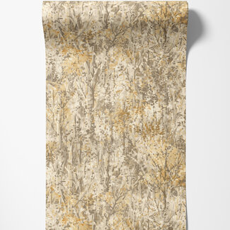 Dutch Wallcoverings Dutch Wallcoverings - FC Arabesque- Verdant Orange - 36365