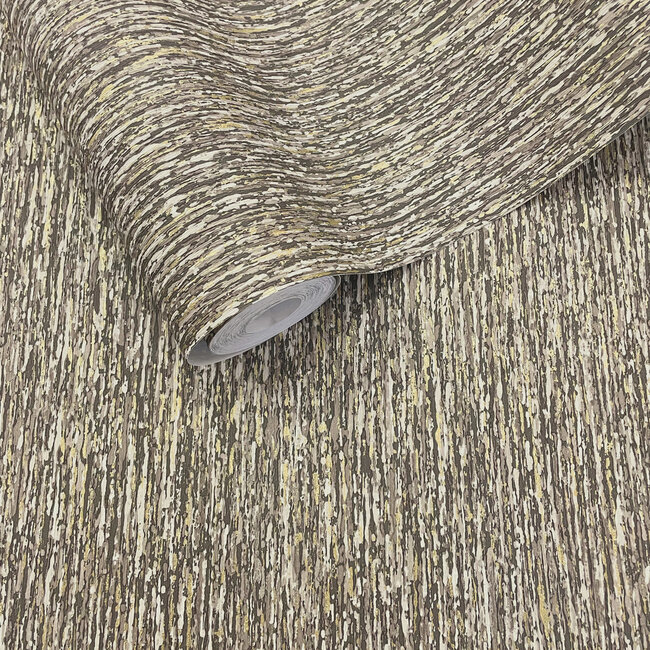 Dutch Wallcoverings Dutch Wallcoverings - FC Arabesque- Merino Charcoal - Vliesbehang - 10m x 53cm - 36385