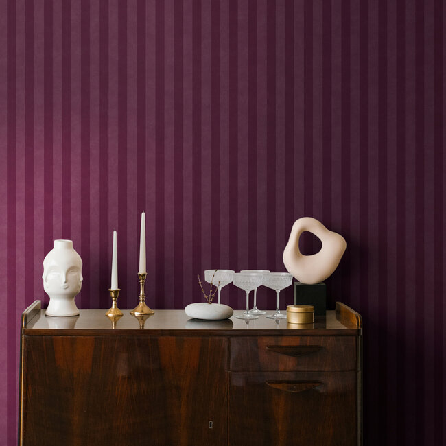Dutch Wallcoverings Dutch Wallcoverings - FC Arboretum- Aquila Berry - Vliesbehang - 10m x 53cm - 91723