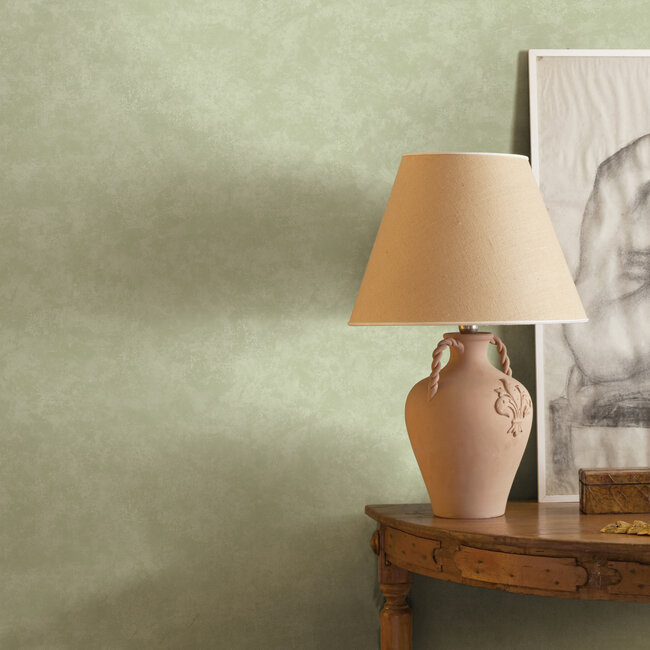 Dutch Wallcoverings Dutch Wallcoverings - FC Arboretum- Kanso Sage - Vliesbehang - 10m x 53cm - 91733