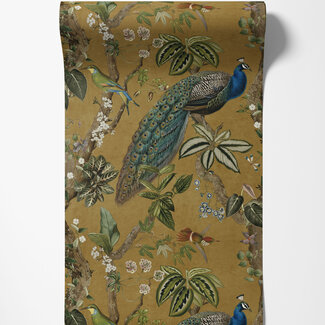 Dutch Wallcoverings Dutch Wallcoverings - FC Arboretum- Cassia Ochre - 91743