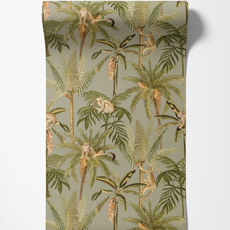 Dutch Wallcoverings Dutch Wallcoverings - FC Arboretum- Ateles Sage - 91762