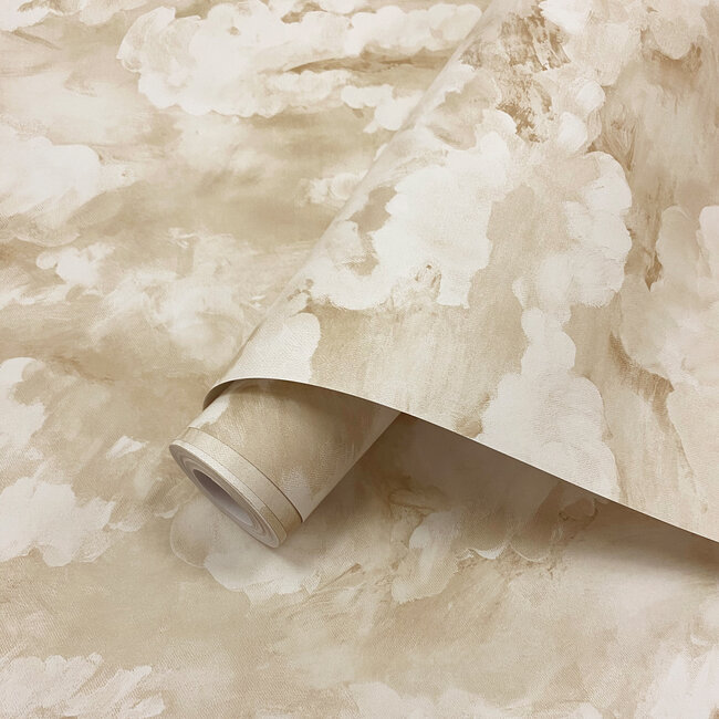 Dutch Wallcoverings Dutch Wallcoverings - FC Arboretum- Sora Cream - Vliesbehang - 10m x 53cm - 91770