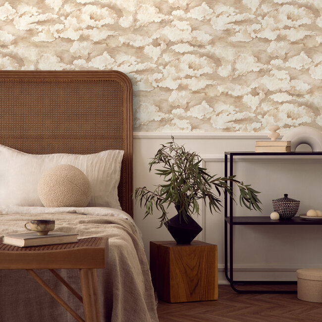 Dutch Wallcoverings Dutch Wallcoverings - FC Arboretum- Sora Cream - Vliesbehang - 10m x 53cm - 91770
