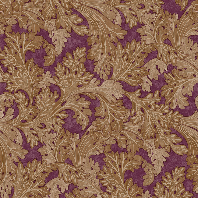Dutch Wallcoverings Dutch Wallcoverings - FC Arboretum- Forenza Berry - Vliesbehang - 10m x 53cm - 91782