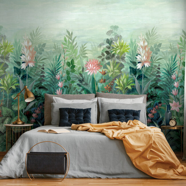 Dutch Wallcoverings Dutch Wallcoverings - FC Arboretum- mural Primavera Green - Vliesbehang - 210cm x 280cm - 99423