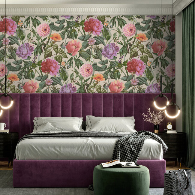 Dutch Wallcoverings Dutch Wallcoverings - FC Arboretum- Botanicus Cream - Vliesbehang - 10m x 53cm - 99427