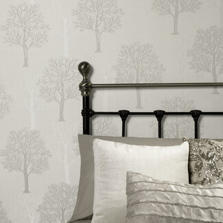 Dutch Wallcoverings Dutch Wallcoverings - FC Eleganza- Ornella Grey - 35253