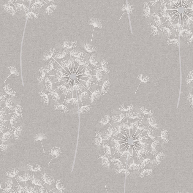 Dutch Wallcoverings Dutch Wallcoverings - FC Eleganza- Allora Grey - Vinyl op papier - 10m x 53cm - 36001