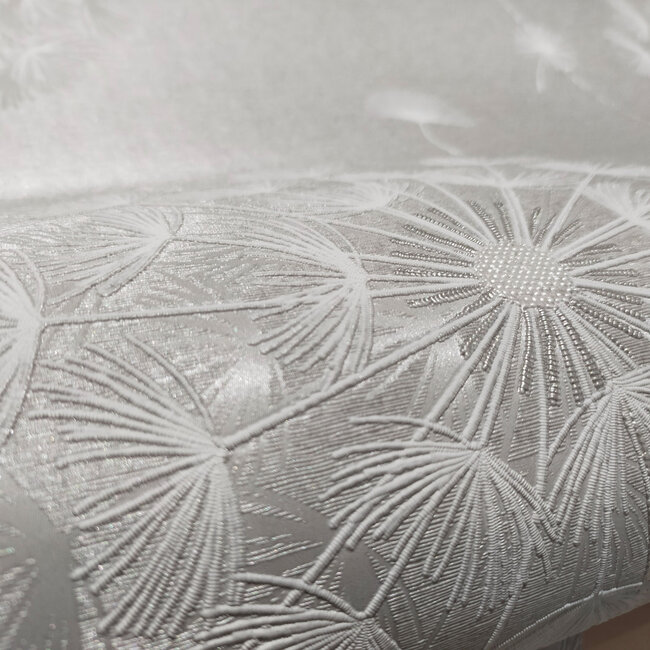 Dutch Wallcoverings Dutch Wallcoverings - FC Eleganza- Allora Grey - Vinyl op papier - 10m x 53cm - 36001