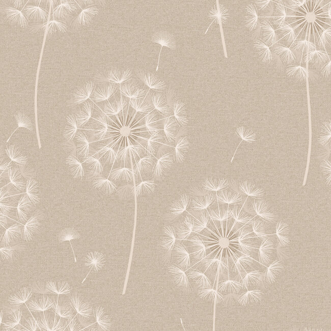 Dutch Wallcoverings Dutch Wallcoverings - FC Eleganza- Allora Cream - Vinyl op papier - 10m x 53cm - 36002