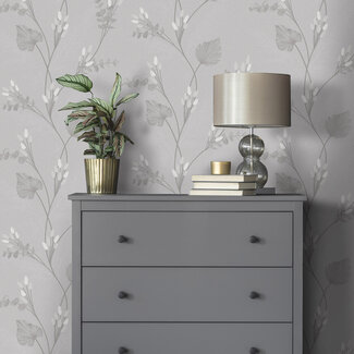 Dutch Wallcoverings Dutch Wallcoverings - FC Eleganza- Amarante Grey - 36251