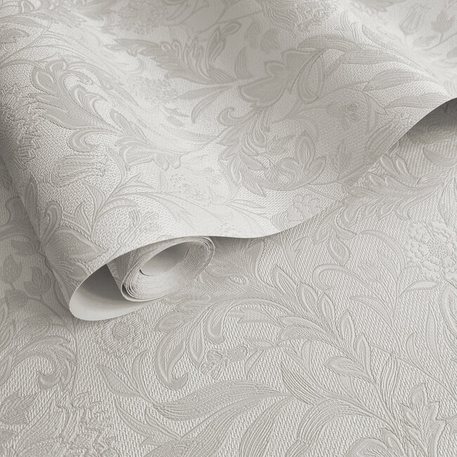 Dutch Wallcoverings Dutch Wallcoverings - FC Eleganza- Bilbury Dove - Vinyl op papier - 10m x 53cm - 36300