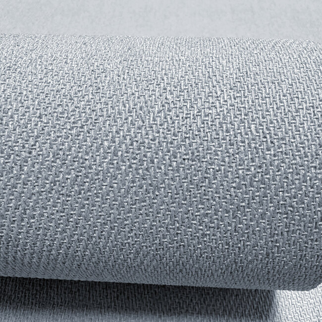 Dutch Wallcoverings Dutch Wallcoverings - FC Eleganza- Weave Blue - Vinyl op papier - 10m x 53cm - 36317