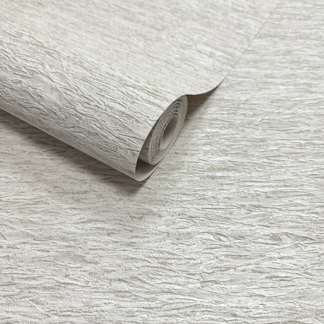 Dutch Wallcoverings Dutch Wallcoverings - FC Eleganza- Ondulato Dove - Vinyl op papier - 10m x 53cm - 36390