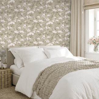 Dutch Wallcoverings Dutch Wallcoverings - FC Eleganza- Petalina Beige/Pink - 36400
