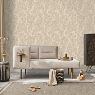 Dutch Wallcoverings Dutch Wallcoverings - FC Eleganza- Acanthus Beige - 36431