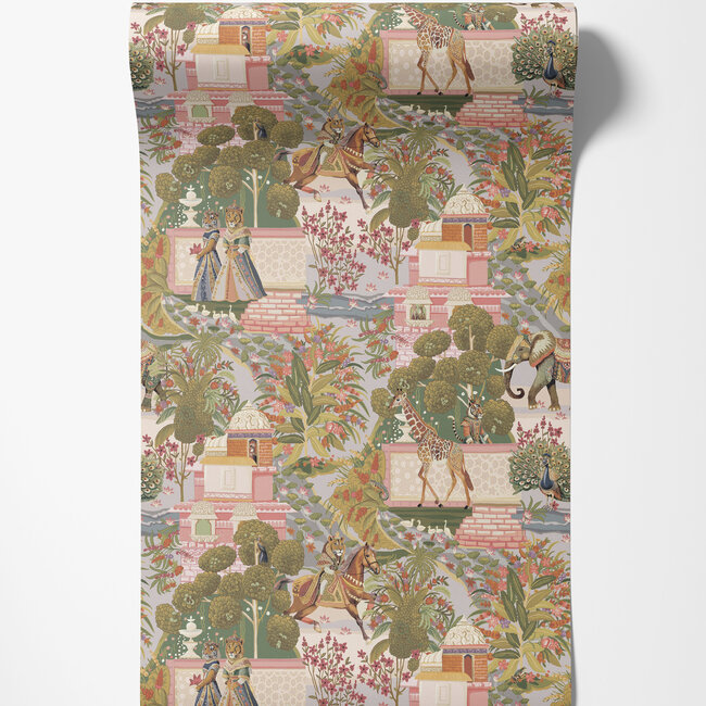 Dutch Wallcoverings Dutch Wallcoverings - FC Journey to the East - Jal Mahal Multi - Vliesbehang - 10m x 53cm - 91800