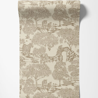 Dutch Wallcoverings Dutch Wallcoverings - FC Journey to the East - Samar Neutral - 91810