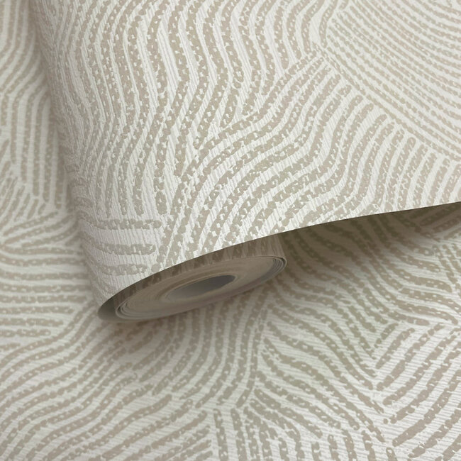Dutch Wallcoverings Dutch Wallcoverings - FC Sahara- Tenere Ivory - Vliesbehang - 10m x 53cm - 66011