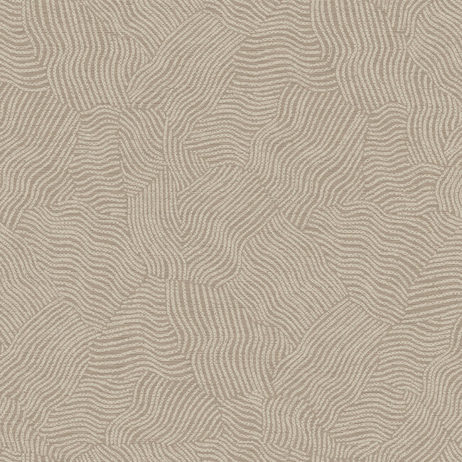 Dutch Wallcoverings Dutch Wallcoverings - FC Sahara- Tenere Taupe - Vliesbehang - 10m x 53cm - 66012