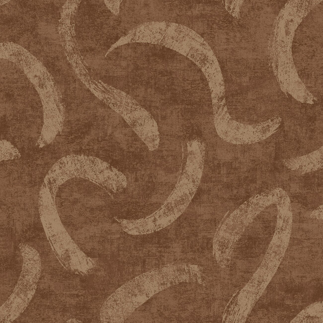 Dutch Wallcoverings Dutch Wallcoverings - FC Sahara- Sirocco Rust - Vliesbehang - 10m x 53cm - 66030