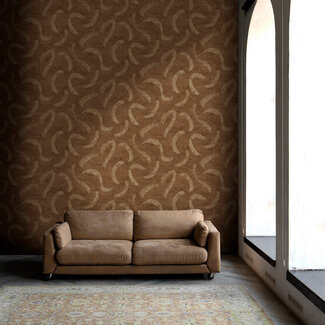 Dutch Wallcoverings Dutch Wallcoverings - FC Sahara- Sirocco Rust - 66030