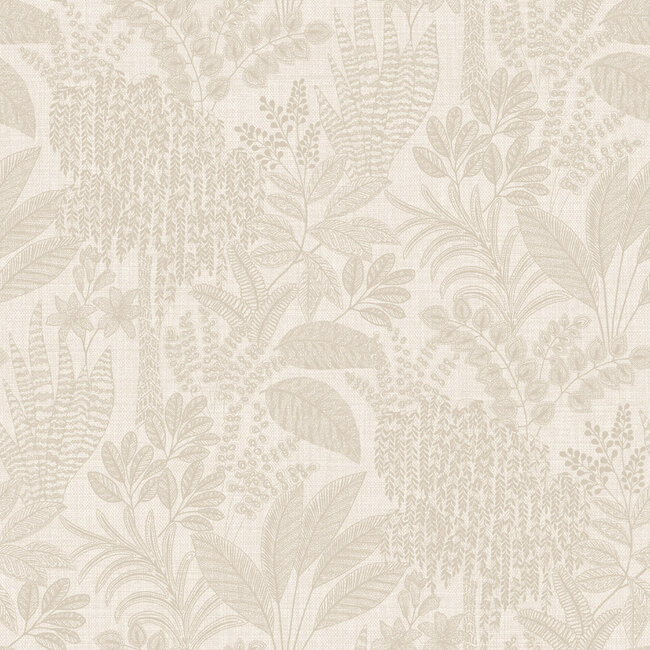 Dutch Wallcoverings Dutch Wallcoverings - FC Sahara- Oasis Cream - Vliesbehang - 10m x 53cm - 66051