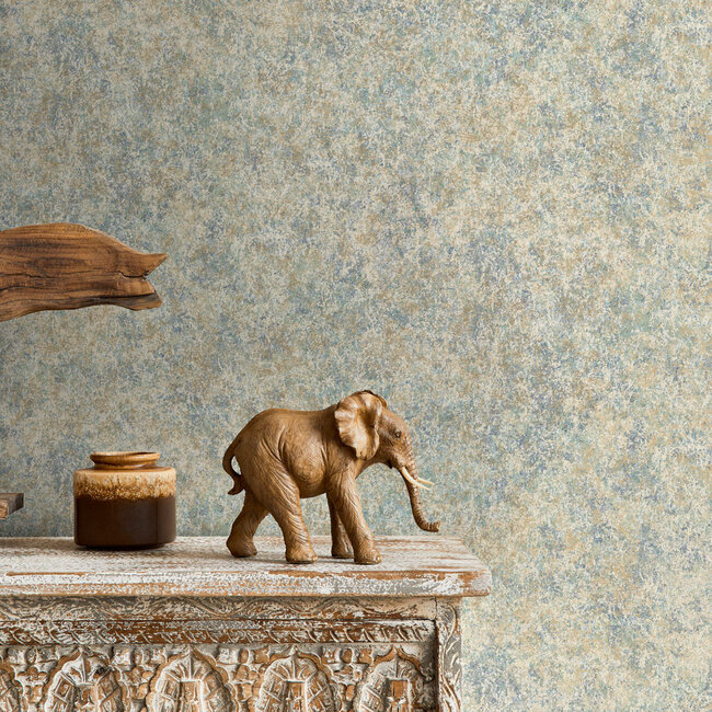 Dutch Wallcoverings Dutch Wallcoverings - FC Sahara- Tassili Sky Blue - Vliesbehang - 10m x 53cm - 66063