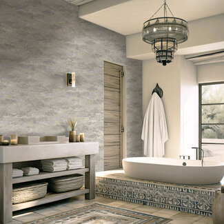 Dutch Wallcoverings Dutch Wallcoverings - FC Sahara- Atlas Steel grey - 66072
