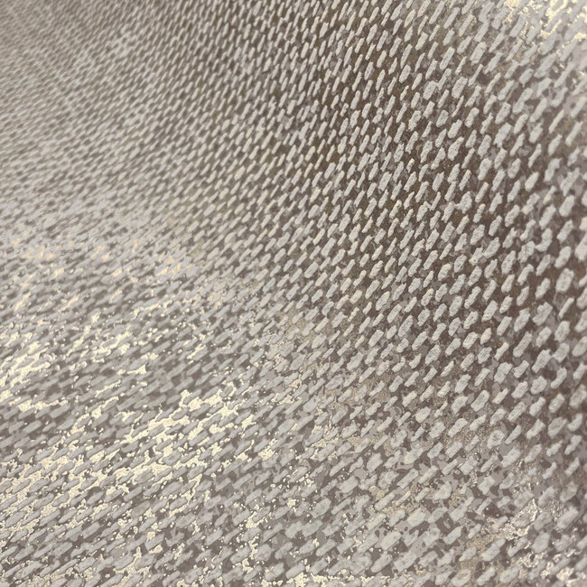 Dutch Wallcoverings Dutch Wallcoverings - FC Sahara- Sinamay Stone Grey - Vliesbehang - 10m x 53cm - 66081