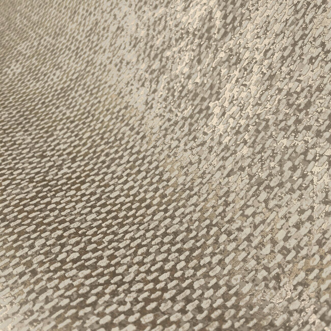 Dutch Wallcoverings Dutch Wallcoverings - FC Sahara- Sinamay Taupe - Vliesbehang - 10m x 53cm - 66082