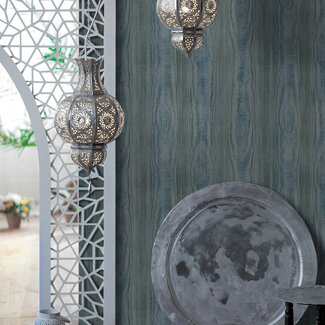 Dutch Wallcoverings Dutch Wallcoverings - FC Sahara- Sahel Indigo Blue - 66092