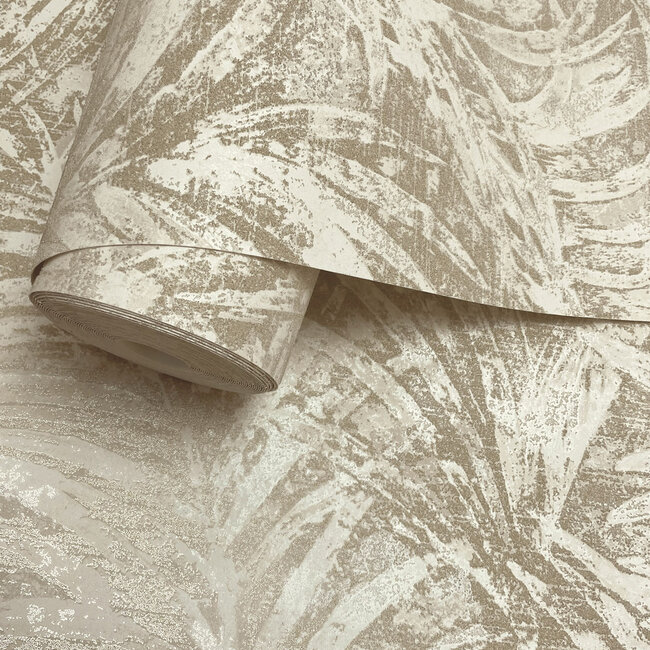 Dutch Wallcoverings Dutch Wallcoverings - FC Sahara- Pindo Ivory Beads - Vliesbehang - 10m x 53cm - 99447