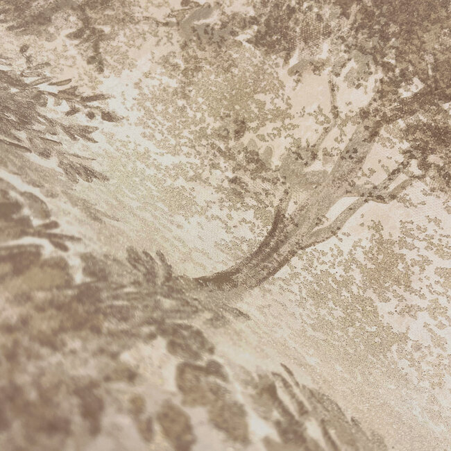 Dutch Wallcoverings Dutch Wallcoverings - FC Sahara- Tipu Taupe Beads - Vliesbehang - 10m x 53cm - 99500