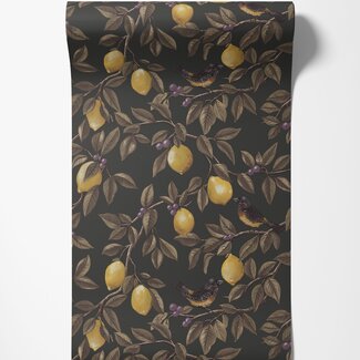 Dutch Wallcoverings Dutch Wallcoverings - FC Tales of the Manor - Ponderosa Charcoal - 91892