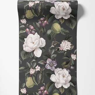 Dutch Wallcoverings Dutch Wallcoverings - FC Tales of the Manor - Pendula Charcoal - 91911