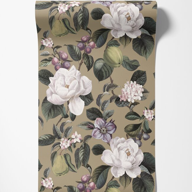 Dutch Wallcoverings Dutch Wallcoverings - FC Tales of the Manor - Pendula Gilver - Vliesbehang - 10m x 53cm - 91913