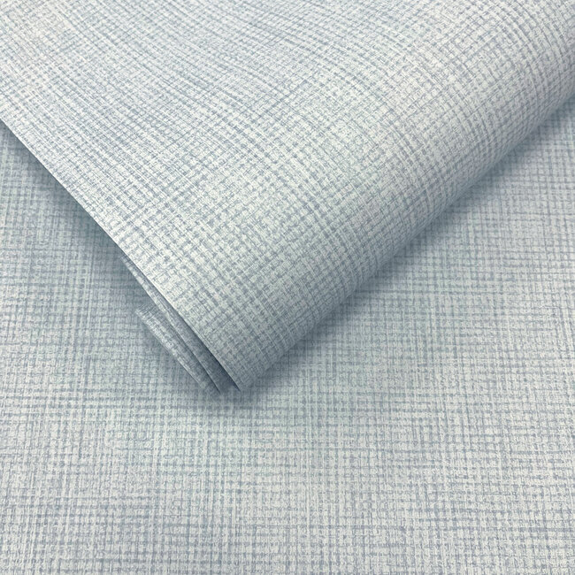 Dutch Wallcoverings Dutch Wallcoverings - FC Tales of the Manor - Ormsby Texture Blue - Vliesbehang - 10m x 53cm - 92001