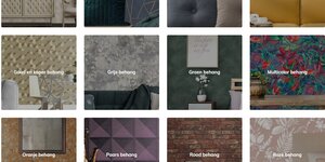 Behang met dessin combineren met uni muren: zo doe je dat