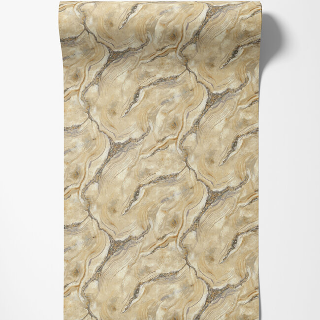 Dutch Wallcoverings Dutch Wallcoverings - FC Carrara 3 - vliesbehang - 10m x 106cm - 84653